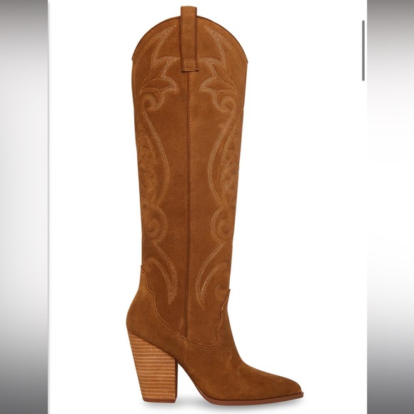 NWOB Steve Madden size 8 Lasso Western Boots - Picture 3 of 5